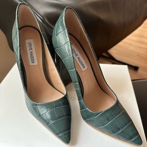 Steve Madden Crocodile Leather Heels
